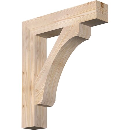 Legacy Block Smooth Bracket, Douglas Fir, 5 1/2W X 30D X 34H